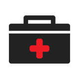 icon of a medical box for supplies included with a wound vac rental from medicus dme